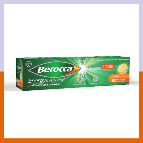 Berocca Energy Orange  15 poretablettia