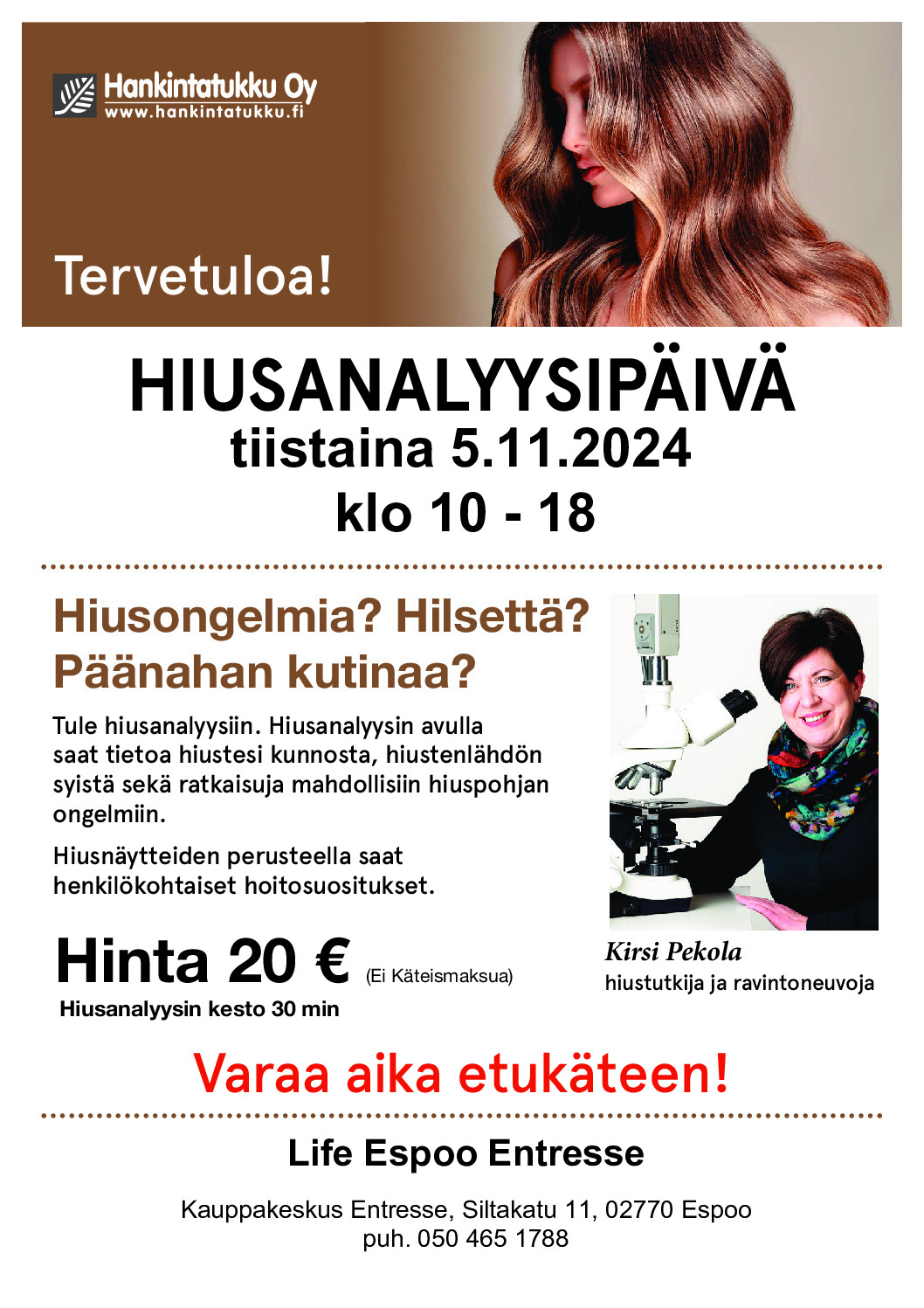 HIUSANALYYSIPÄIVÄ 5.11.2024