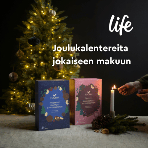 Foodinin joulukalenterit