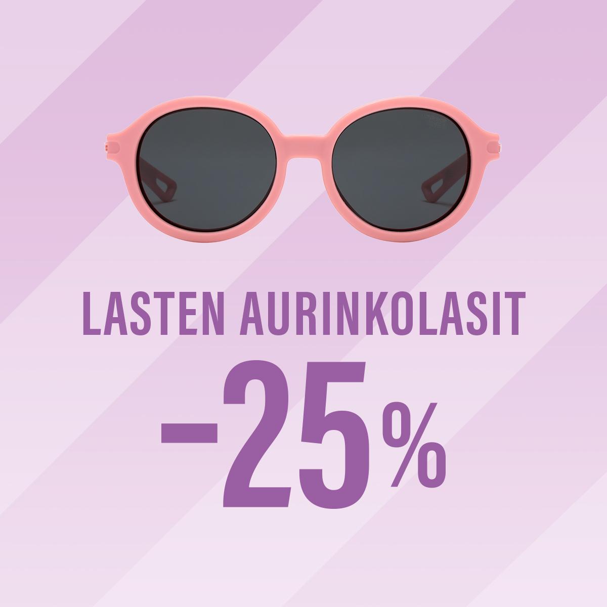 Lasten aurinkolasit –25 %