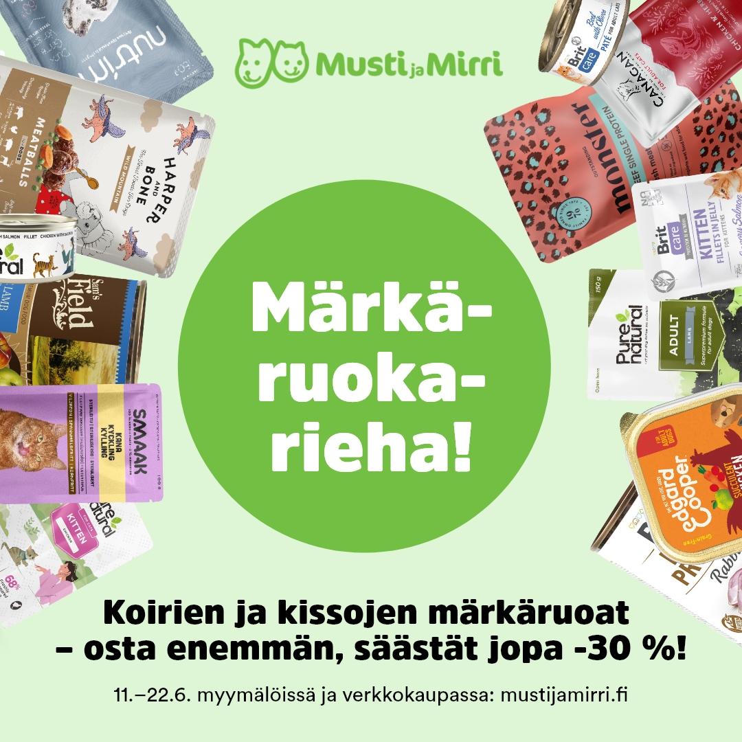 Märkäruokarieha!