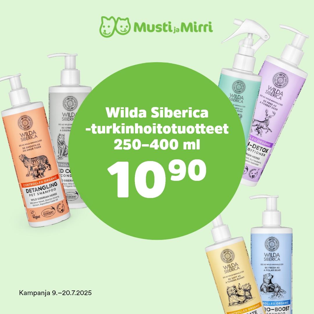 Wilda Siberica – turkinhoito tuotteet 10,90€