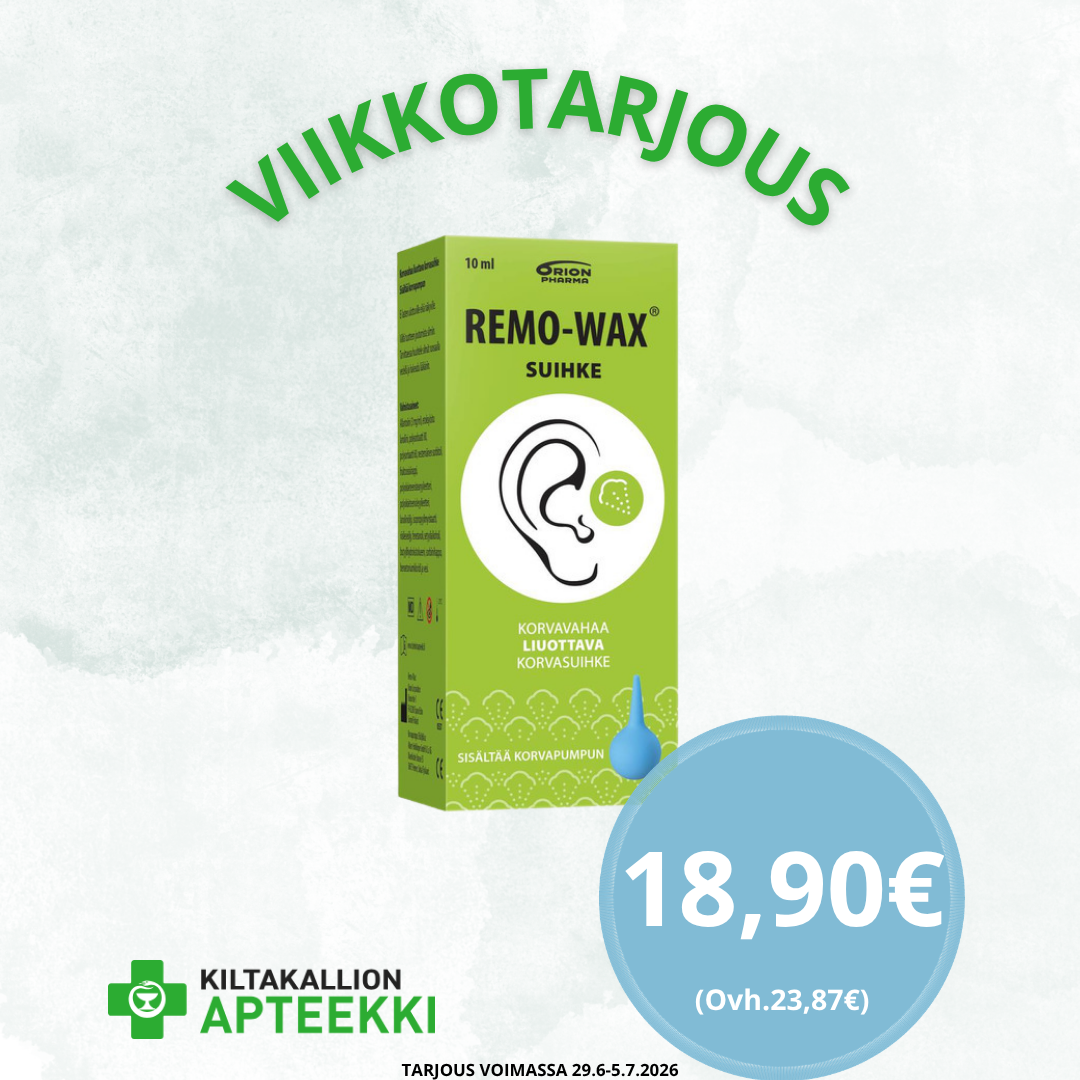 Remowax suihke ja pumppu