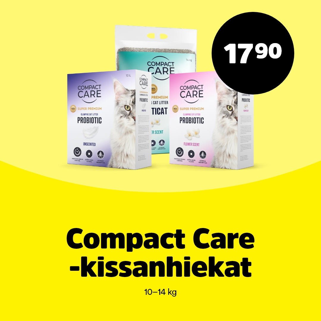 Compact Care -kissanhiekat