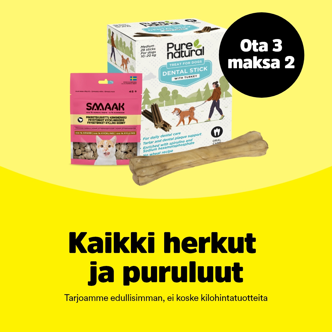 Kaikki herkut ja puruluut