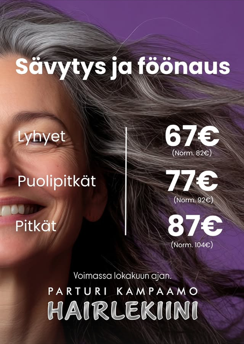 Föönaus & sävytys -kampanja